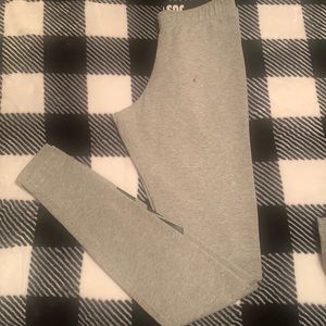 Nike Gray Black Leg-A-See Just Do It Leggings Size xs